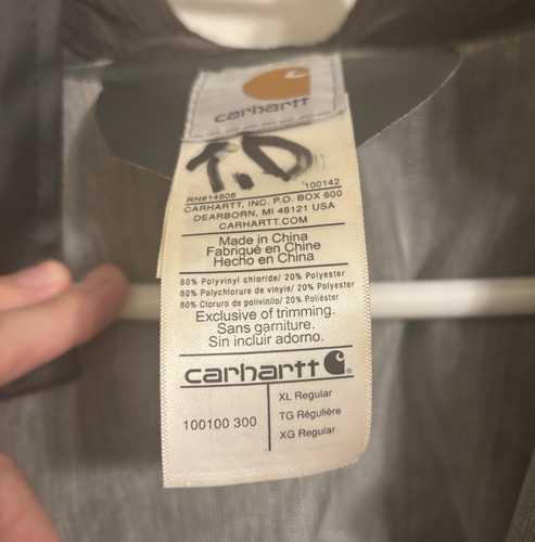 Carhartt men gray - gray, hooded