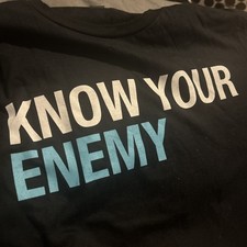 Manic Street Preachers 'Know Your Enemy' Unisex T-Shirt Large