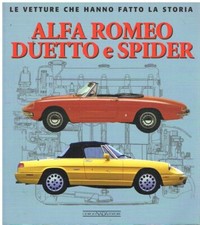 ALFA ROMEO SPIDER S1-S4  1966-94 DESIGN & PRODUCTION HISTORY BOOK (ITALIAN TEXT)