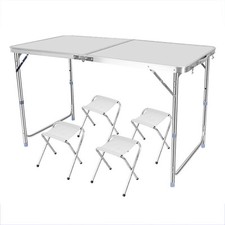 Camping table and chairs - camping,