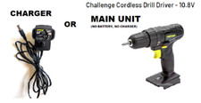 Challenge Cordless Drill Driver 10.8V MAIN UNIT body Replacement Charger 0231 
