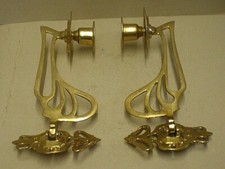 Vintage Brass Art Nouveau