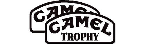 Camel trophy stickers - stickers,, pair