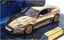 Minichamps 1/43 Scale 436 137621 - Aston Martin DBS James Bond 007 - Gold Plated