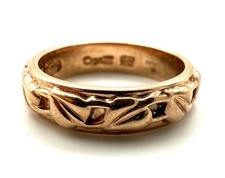 9ct Rose Gold Clogau Ring WELSH Rose Gold Clogau Tree Of Life Cariad Ring GIFT