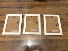 Set of 3 IKEA Fiskbo White