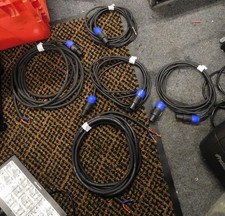 5 x SPEAKON Speaker Cables Pro