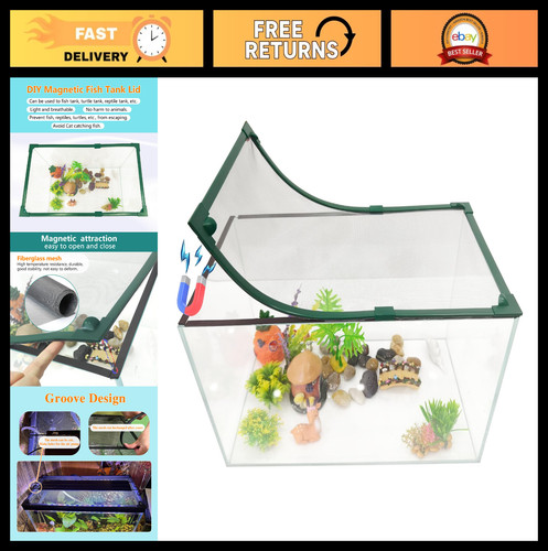 Adjustable magnetic fish tank - magnetic,