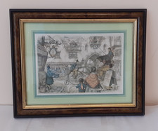 Vintage Anton Pieck Framed