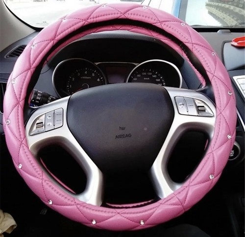 Leather crystals auto - 15'', pu