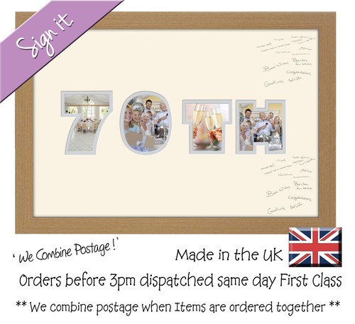 70th birthday signing - 70th,