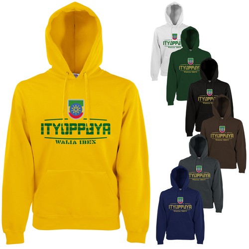 Ethiopia fan hoodie hooded - ethiopia,