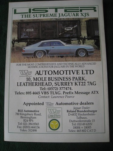 Lister the supreme jaguar xjs - supreme,