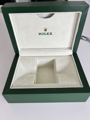 Rolex watch box case - case, green