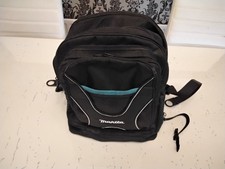 MAKITA TOOL BAG/RUCKSACK BLACK USED VERY GOOD CONDITION FREE P&P 