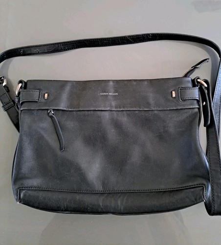 Karen millen black leather - karen,