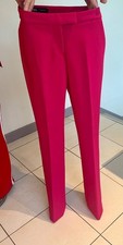ZARA “Black Label” FUCHSIA PINK TAILORED Mid WAIST TROUSERS Sz XS nwot