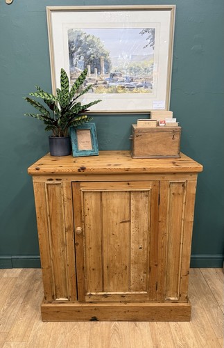 Antique pine cupboard - pine,