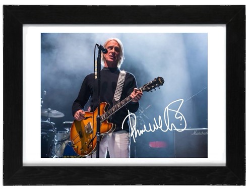 Paul weller signed autograph - paul,
