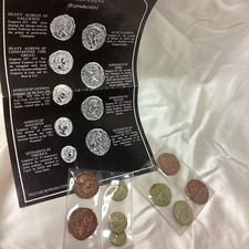 Set of 9 WESTAIR THE ROMAN  COINS REPRODUCTION COINS