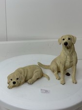2 X Country Artists Golden Labrador Ornaments 