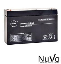 NX 6V 7.5ah 6V 7ah 6V 7.2ah Battery -Toy Car, Peg Perego Injusa Feber, quad bike