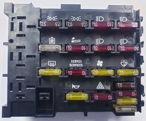 Fuse box without - box, checkcontrol