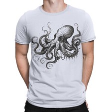 Edgy Octopus Graphic T-Shirt