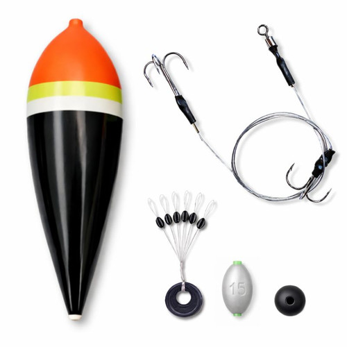 Pike deadbait float rig - deadbait, kit