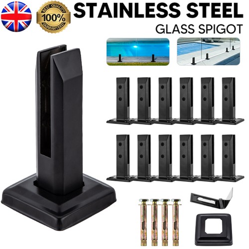 Stairs spigot glass balustrade - stairs,
