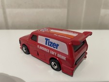 Matchbox Ford Supervan II Van Red Tizer Toy Model 