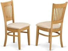 East West Furniture VAC-OAK-C