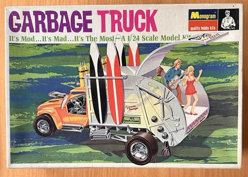 Monogram vintage garbage truck - monogram,