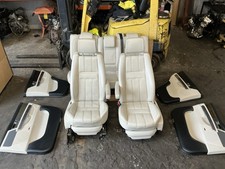 RANGE ROVER SPORT L320 CREAM LEATHER INTERIOR SEATS FRONT & REAR 2010-13