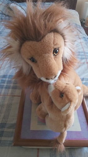 Fiesta plush lion and - lion, cub