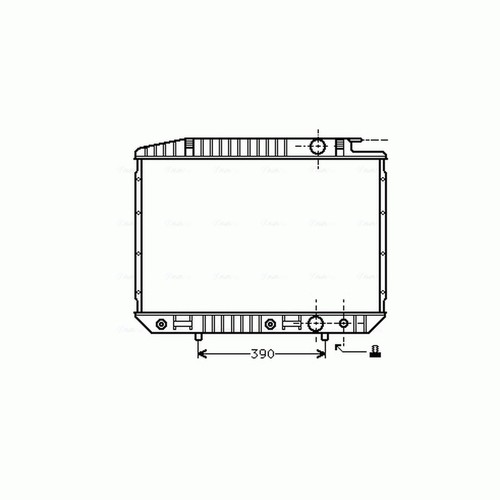 Radiator for mercedes class - radiator,