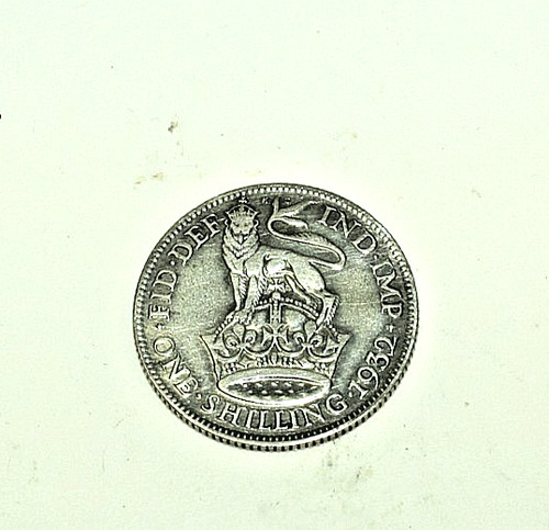 1932 george silver shilling - 1932,