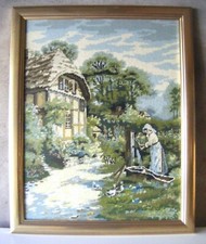 Vintage country tapestry - country,