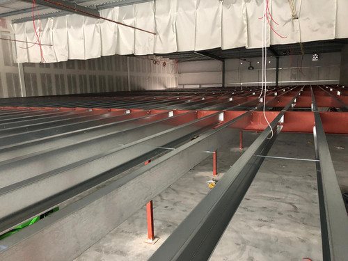 New stock used mezzanine - new,