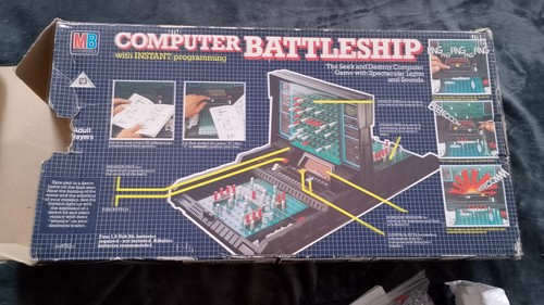 Vintage computer battleship - vintage, mb