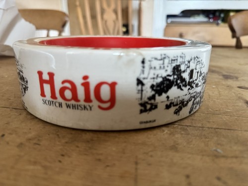 Haig whisky ashtray - whisky,