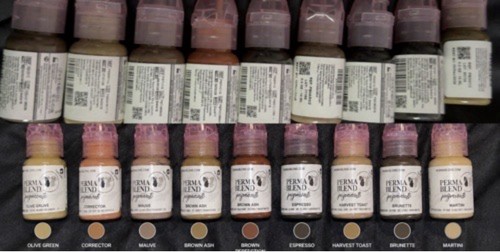 Perma blend pigments tattoo - blend,
