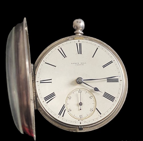 Antique silver cased baron - silver,