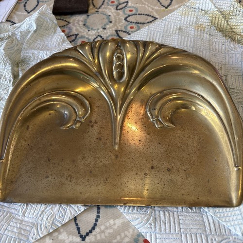 Fireplace shovel brass - fireplace,