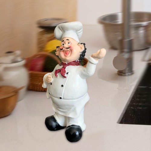 Chef figurine ornament - figurine, resin