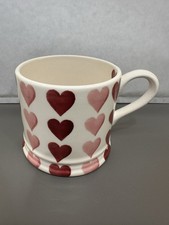 Emma Bridgewater Pink Hearts Small 1/4 Pint Mug Excellent Condition