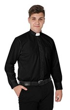 IvyRobes Clergy Shirt Men