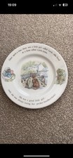 Beatrix potter collectors plate 