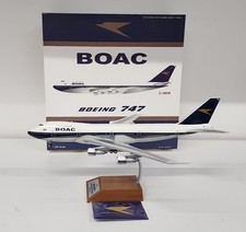 ARD Models 1:200 Boeing 747-100 G-AWNM '10 Windows Top' (polished, with stand)
