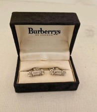Burberry Cufflinks in Box - Silver 